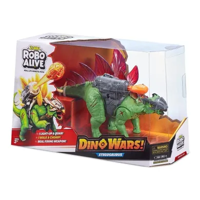 Zuru, Robo Alive, Dino Wars, Stegozaur, figurka interaktywna