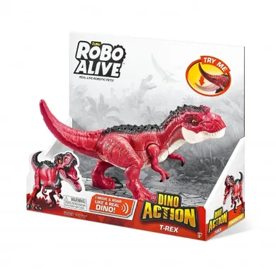 Zuru, Robo Alive, figurka interaktywna, Dino Action, T-Rex