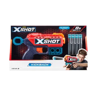 Zuru X-Shot, Excel Kickback, wyrzutnia, 8 strzałek