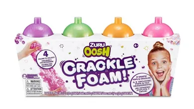 Zuru, zestaw slime, trzaskająca pianka 4 szt.
