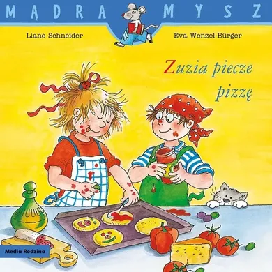 Zuzia piecze pizzę. Mądra mysz