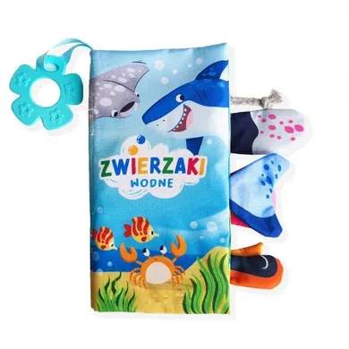 Zwierzaki wodne. Książeczka sensoryczna
