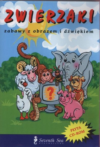 Zwierzaki. Zabawy z obrazem i dźwiękiem. CD