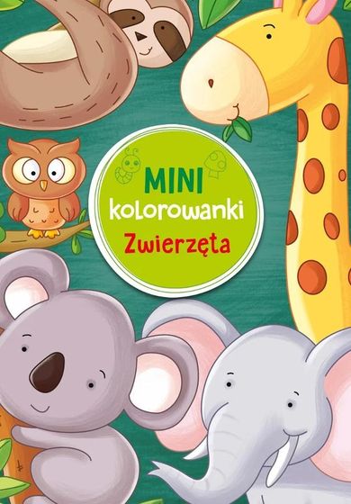 Zwierzęta. Mini kolorowanki