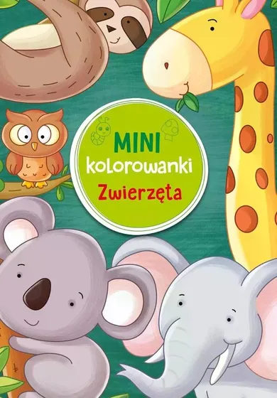 Zwierzęta. Mini kolorowanki