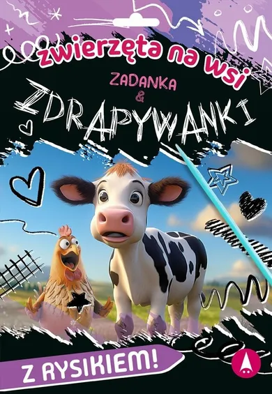 Zwierzęta na wsi. Zadanka & zdrapywanki