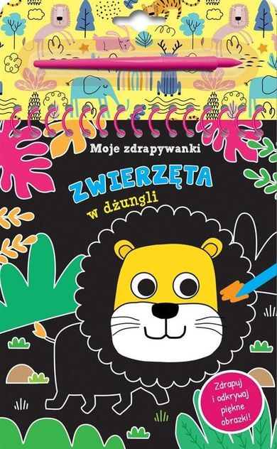 Zwierzęta w dżungli. Moje zdrapywanki