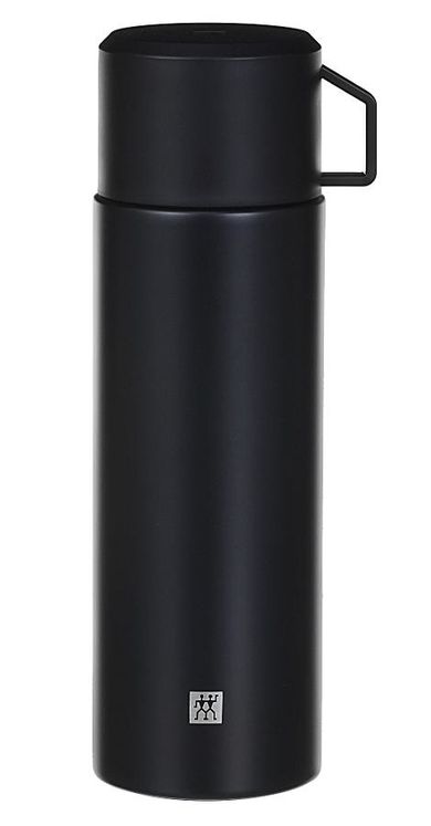 Zwilling, Thermo, termos z kubkiem, 1 l, czarny