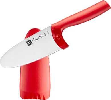 Zwilling, Twinny, nóż szefa kuchni, 10 cm, czerwony