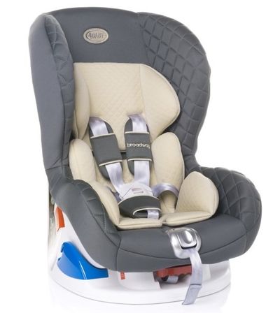 4Baby, Broadway, fotelik samochodowy, 0-18 kg, szary
