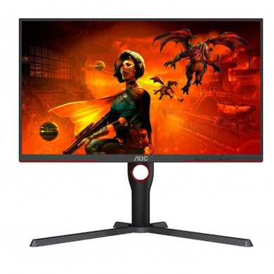 Aoc, monitor, 27", U27G3X, IPS, 4K, 160Hz, HDMIx2, DPx2, Pivot