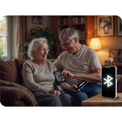 Berdsen, ciśnieniomierz naramienny z polskimi komunikatami i bluetooth, BD-123