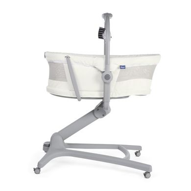 Chicco, Baby Hug 4in1 Air, kołyska, leżaczek, krzesełko, white snow