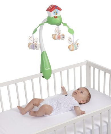 Chicco, Magic Forest, karuzela na łóżeczko, pszczółki