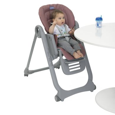 Chicco, Polly Magic, Relax 4, krzesełko do karmienia z funkcją leżaczka, Mauve