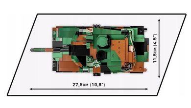 Cobi, Armed Forces, M1A2 SEPv3 Abrams, klocki, 1:35, 1018 elementów