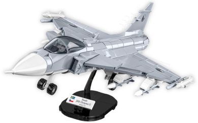 Cobi, Armed Forces, Szwedzki myśliwiec wielozadaniowy Saab JAS 39 Gripen C, klocki, 465 elementów