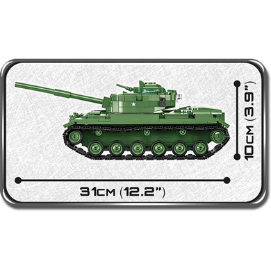 Cobi, Historical Collection, Wojna w Wietnamie, M60 Patton amerykański czołg średni, klocki, 605 elementów
