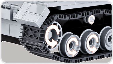 Cobi, Small Army, World of Tanks, Leopard, klocki, 470 elementów
