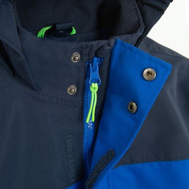 Cool Club, Wodoszczelna kurtka chłopięca z kapturem, 3w1, Kurtka softshell, niebieska