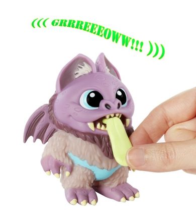 Crate Creatures Flingers, latający potwór, figurka interaktywna
