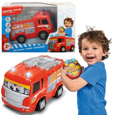 Dickie, Scania, straż pożarna, pojazd, zdalnie sterowany