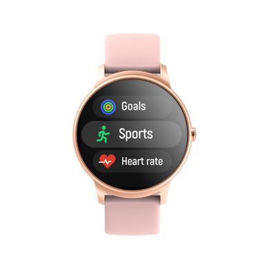 Forever, ForeVive 2 SB-330, smartwatch, różowe złoto