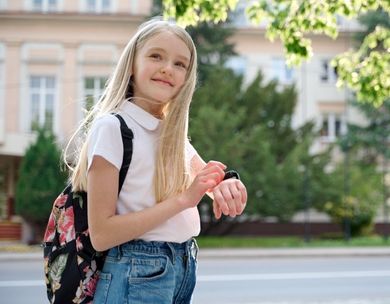 Garett, zestaw smartwatchy: Kids Nice Pro 4G, różowy + Kids Fit, różowy