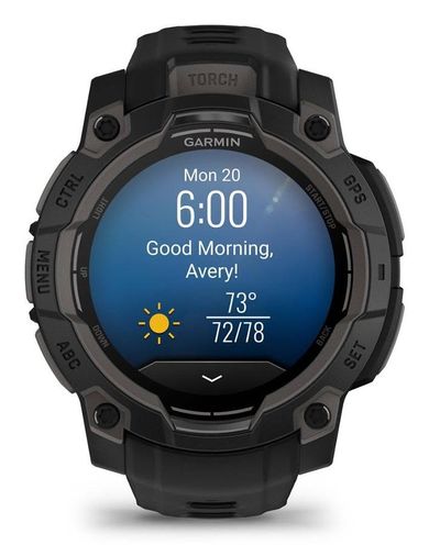 Garmin, Instinct 3, smartwatch, black, 45 mm