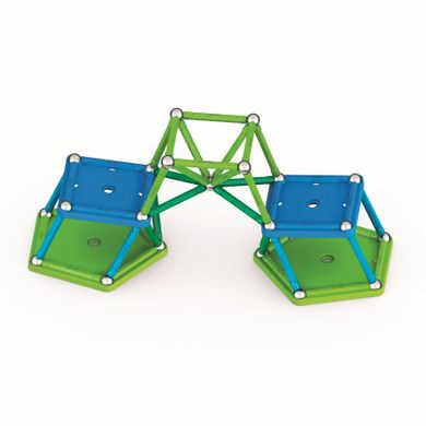 Geomag, Classic Recycled, konstrukcyjne klocki magnetyczne, 60 elementów