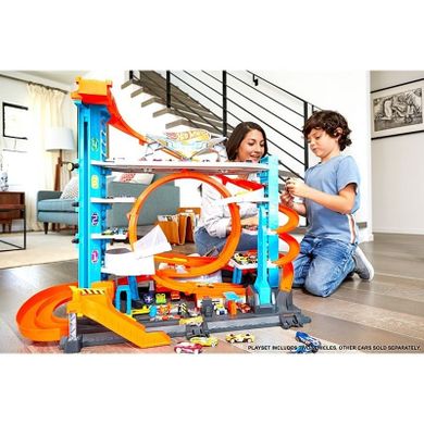Hot Wheels, Mega Garaż Rekina, zestaw torów