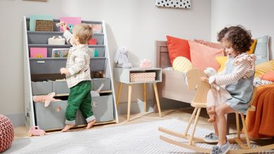 Kinderkraft, Raccoon, regał dziecięcy