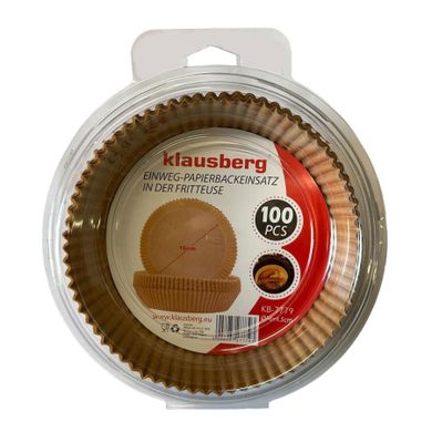 Klausberg, wkład papierowy do frytownicy, 16 cm, 100 szt