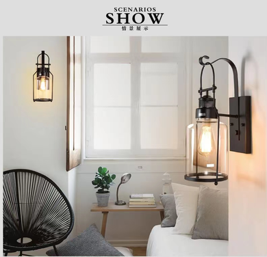 Lampa ścienna, kinkiet, latarnia