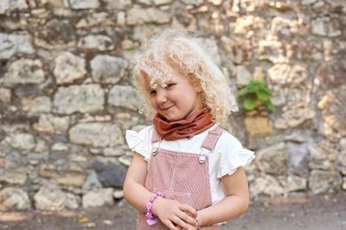 Lassig, Flexi Loop Leopard, wielofunkcyjna chusta, rose