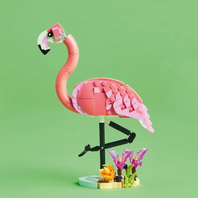 LEGO Creator 3 w 1, Dzikie zwierzęta: różowy flaming, 31170