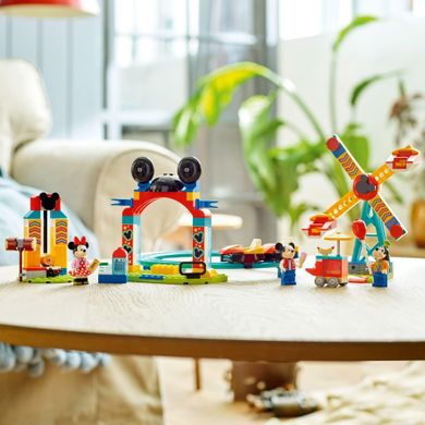 LEGO Disney Mickey and Friends, Miki, Minnie i Goofy w wesołym miasteczku, 10778