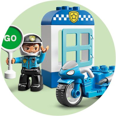 LEGO DUPLO, Motocykl policyjny, 10900