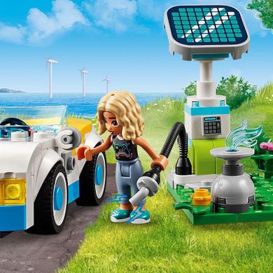 LEGO Friends, Samochód elektryczny i stacja ładująca, 42609