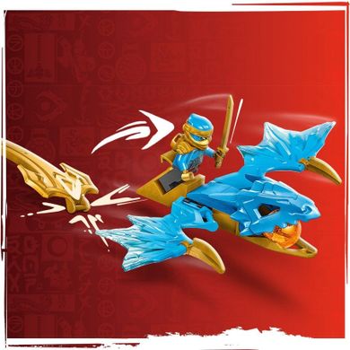 LEGO NINJAGO, Atak powstającego smoka Nyi, 71802