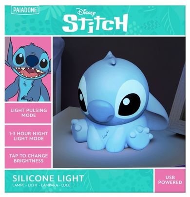 Lilo i Stitch, Stitch, lampka silikonowa, 15 cm