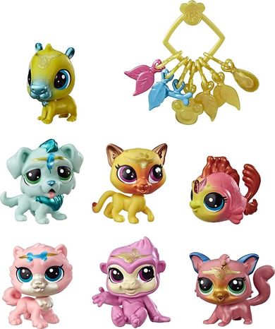 Littlest Pet Shop, Lucky Pets, figurki niespodzianki, zestaw w kuli