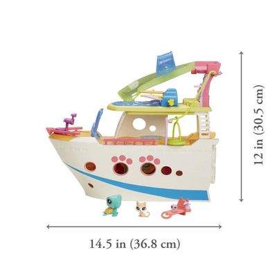 Littlest Pet Shop, Statek wycieczkowy, zestaw z figurkami