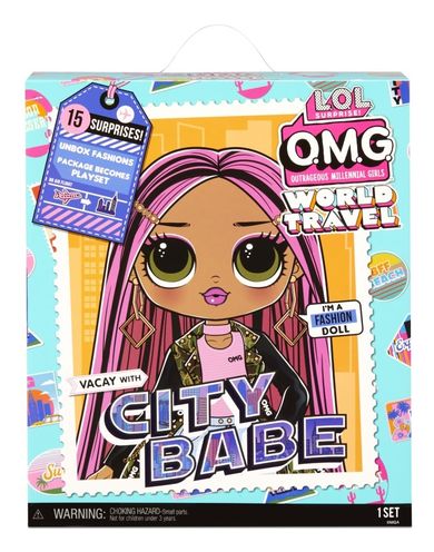 L.O.L. Surprise, O.M.G. World Travel, City Babe, laleczka modowa