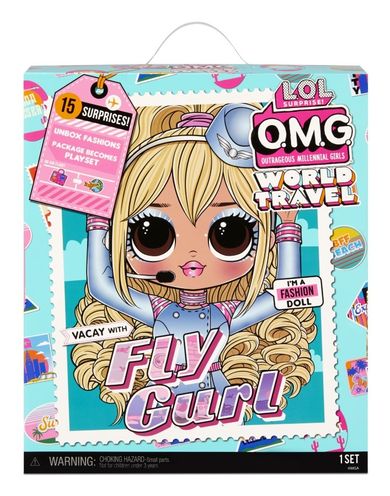 L.O.L. Surprise, O.M.G. World Travel, Fly Gurl, laleczka modowa