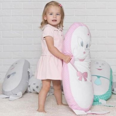 Lovely Dreams, Pani Tuliś, maskotka z pozytywką, różowa w kropki