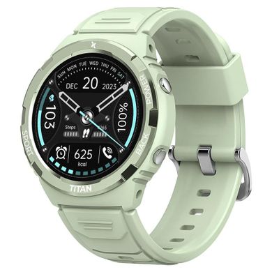 Maxcom, FW100 Titan Valkiria, smartwatch, mietowy