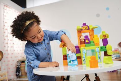 Mega Bloks, Przygodowe zoo, klocki, 45 elementów