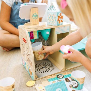 Melissa & Doug, Barista Coffee Shop, drewniana kawiarnia