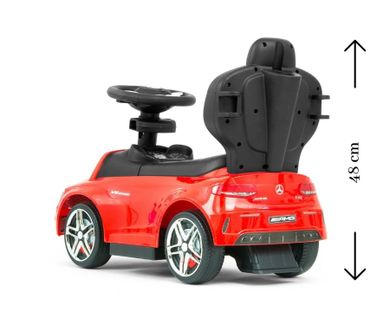 Milly Mally, Mercedes-Benz AMG C63 Coupe, jeździk, Red